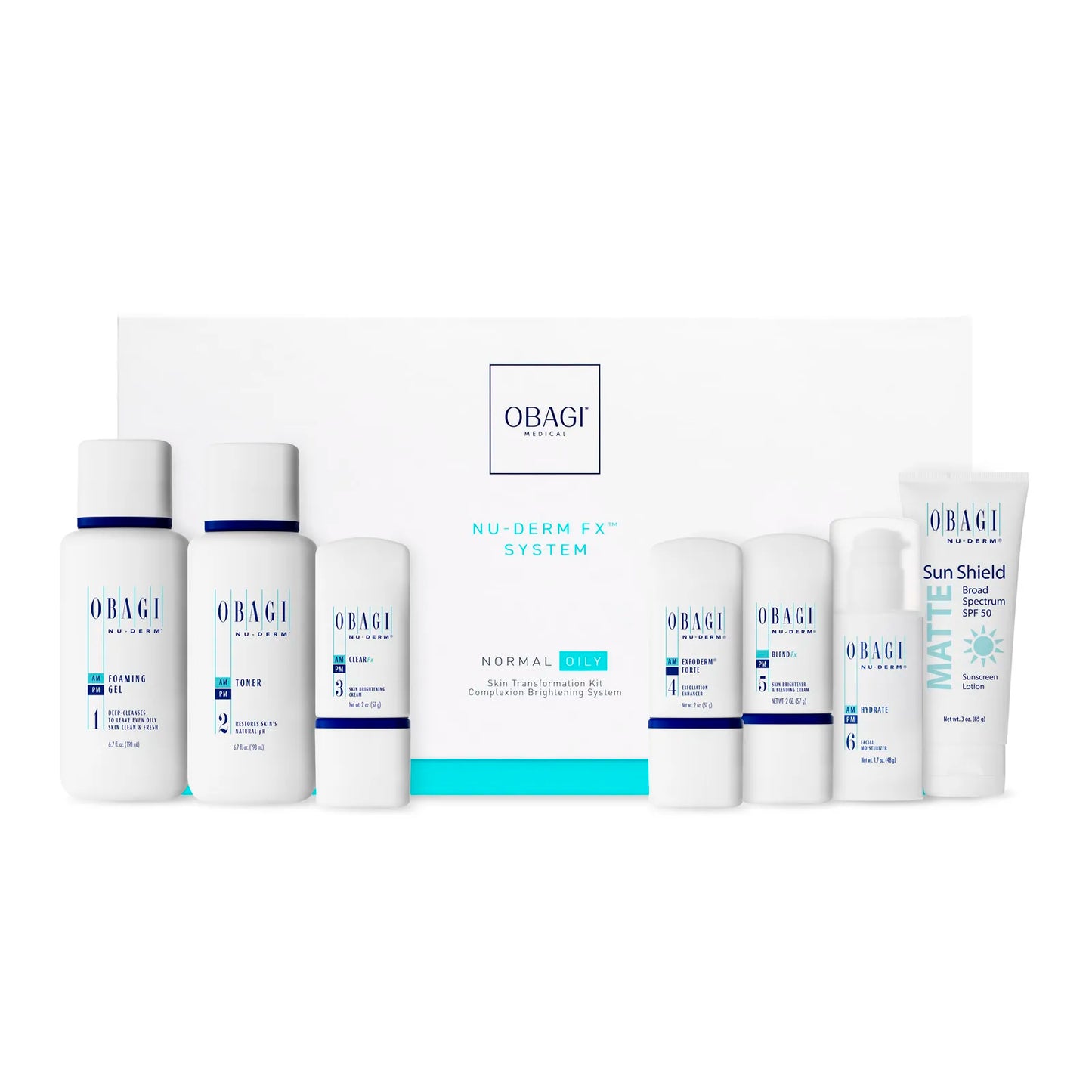 Obagi NuDerm System Full Size Kit - Normal to Oily Skin (Rx)